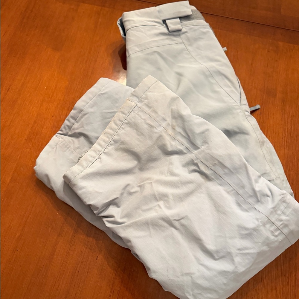 Girls M Burton Skyler Light Blue Snowboard Pants - Picture 4 of 6